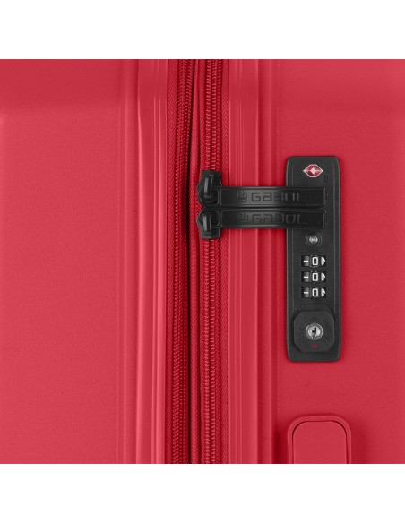 Maleta Trolley Grande Gabol Steady Rojo Maletas Grandes |...