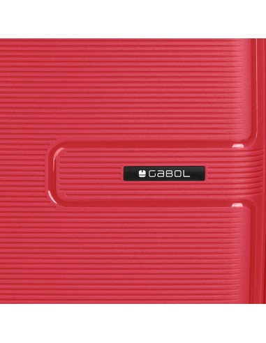 Maleta Trolley Grande Gabol Steady Rojo Maletas Grandes |...