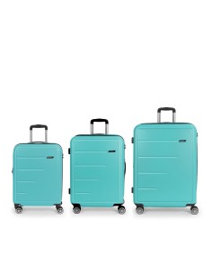 Set 3 Maletas C22-M-L Gabol Future Plus Turquesa Juego de...