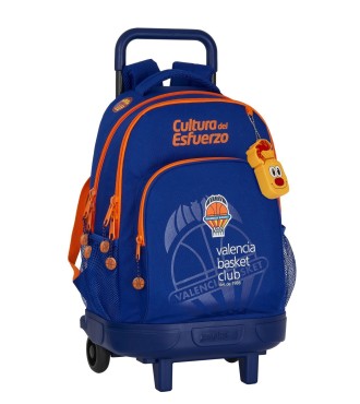 MOCHILA GDE. C/RUEDAS COMPACT EXTRAIBLE VALENCIA BASKET | Comprar M...