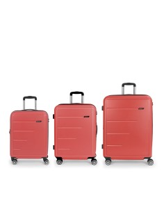 Set 3 Maletas C22-M-L Gabol Future Plus Coral Juego de Ma...