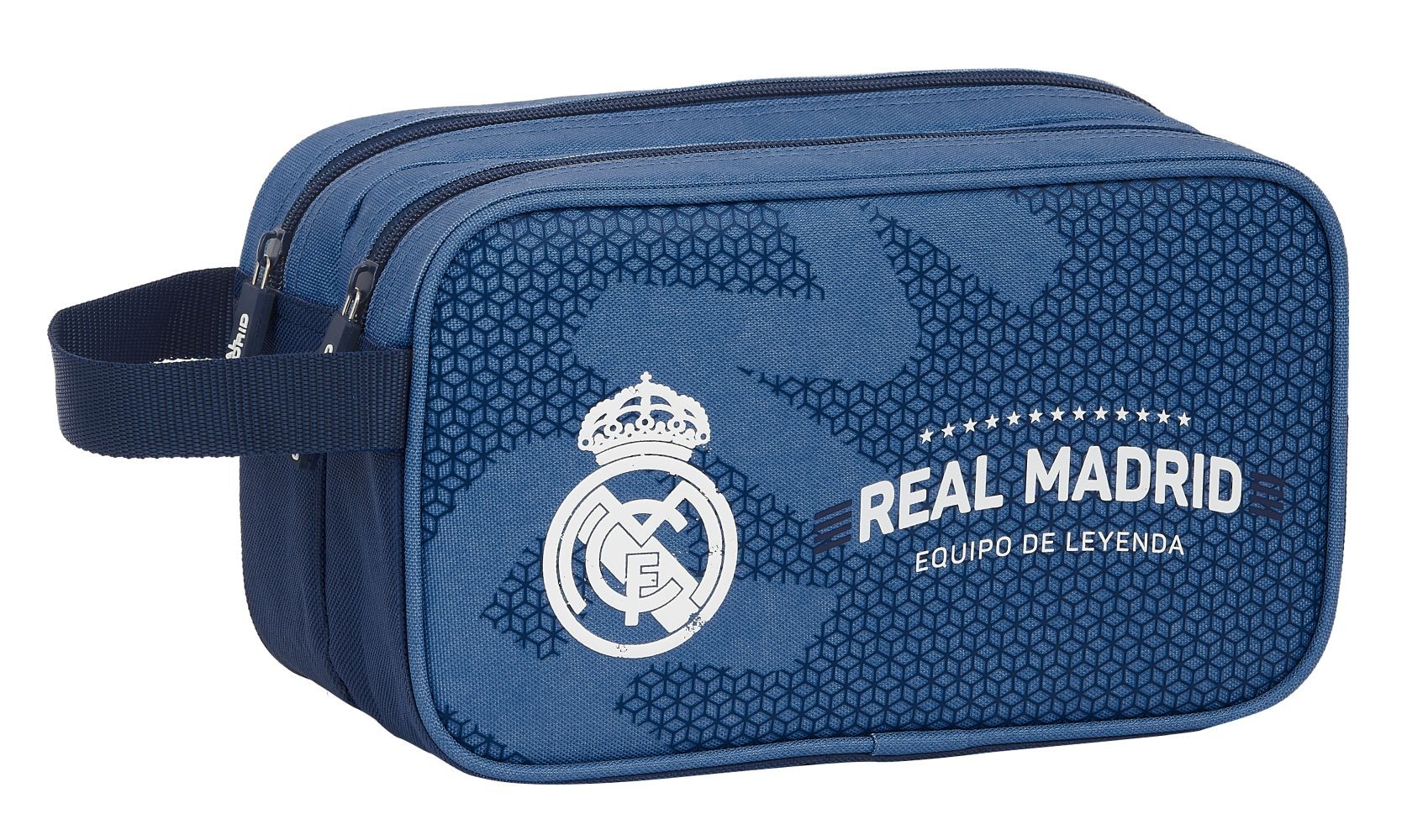 Neceser Real Madrid negro adaptable a carro