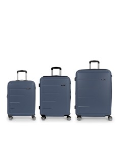Set 3 Maletas C22-M-L Gabol Future Plus Azul Marino Juego...