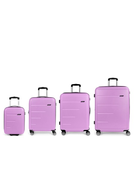 Set 4 Maletas C21-C22-M-L Gabol Future Plus Rosa Juego de...