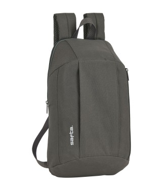 MINI MOCHILA BOLSILLO VERTICAL SAFTA GRIS HUMO | Comprar MINI MOCHI...