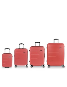 Set 4 Maletas C21-C22-M-L Gabol Future Plus Coral Juego d...