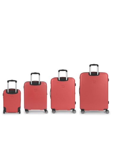 Set 4 Maletas C21-C22-M-L Gabol Future Plus Coral Juego d...
