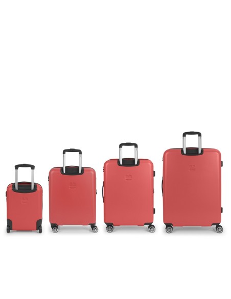 Set 4 Maletas C21-C22-M-L Gabol Future Plus Coral Juego d...