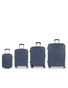 Set 4 Maletas C21-C22-M-L Gabol Future Plus Azul Marino J...