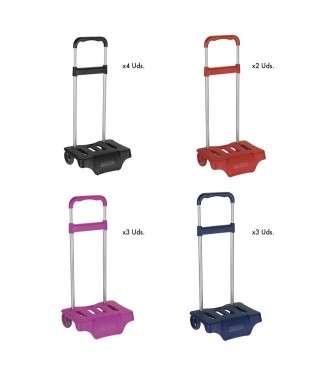 12 CARROS PORTAMOCHILAS SURT. MOD. 905