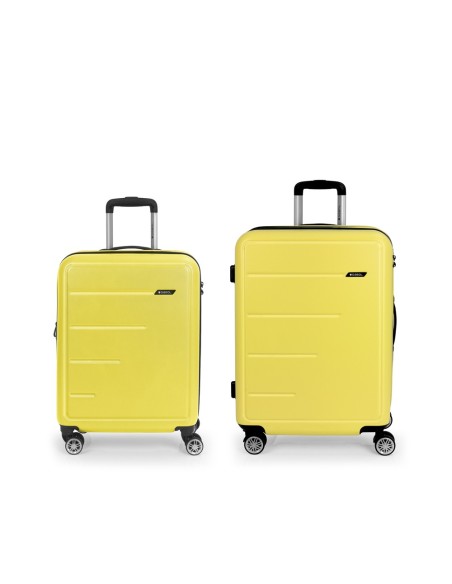 Set 2 Maletas C22-M Gabol Future Plus Amarillo Juego de M...