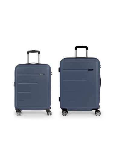 Set 2 Maletas C22-M Gabol Future Plus  Azul Marino Juego ...