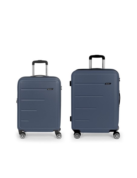 Set 2 Maletas C22-M Gabol Future Plus  Azul Marino Juego ...
