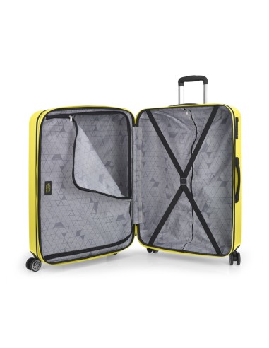 Set 2 Maletas M-L Gabol Future Plus Amarillo Juego de Mal...