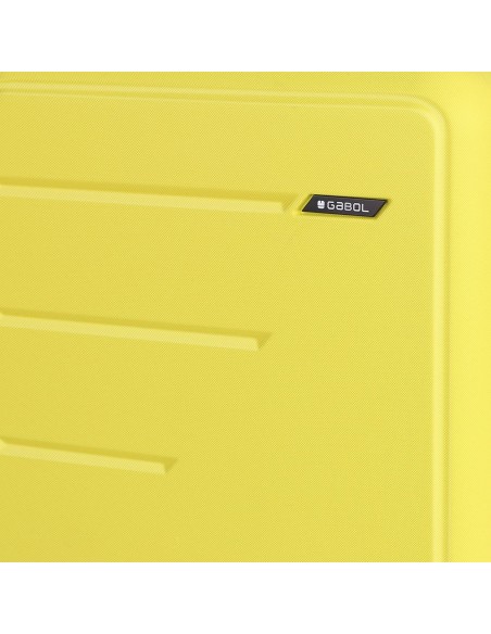Set 2 Maletas M-L Gabol Future Plus Amarillo Juego de Mal...