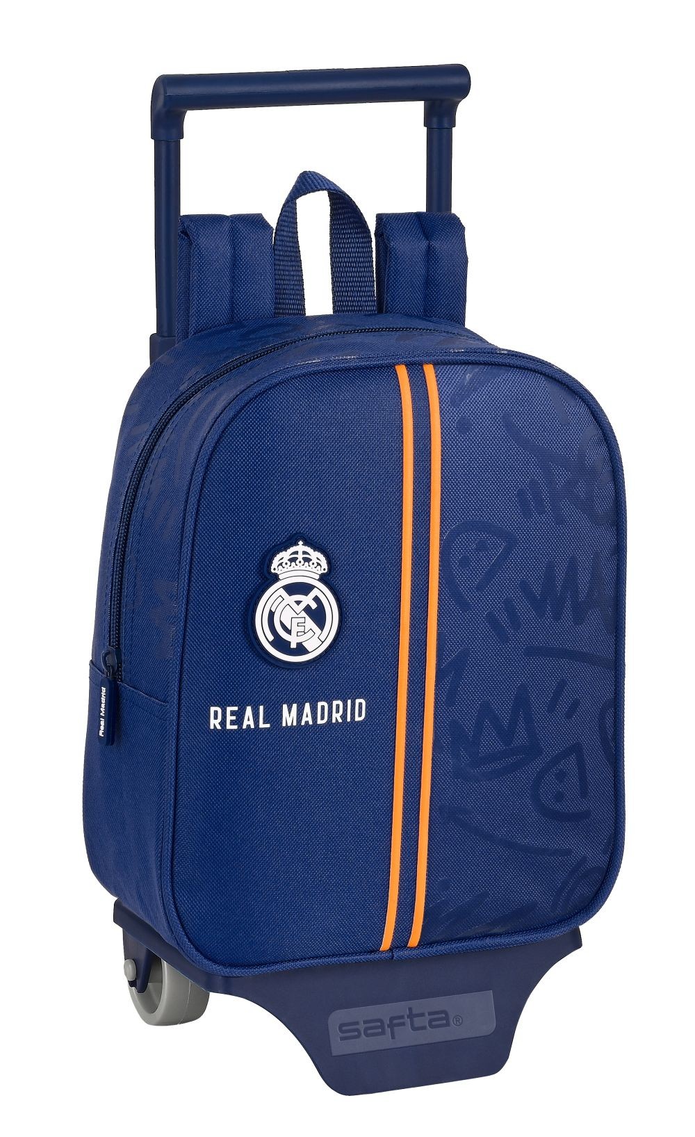 MOCHILA INFANTIL ADAPT.CARRO REAL MADRID 2 EQUIP.