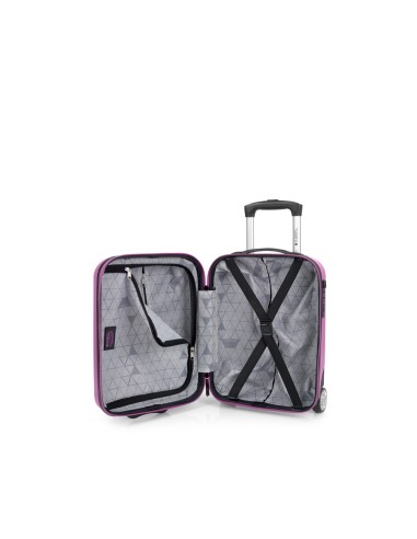 Maleta Trolley Cabina 2R Gabol Future Plus Rosa Maletas C...