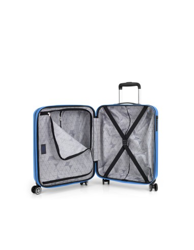 Maleta Trolley Cabina Gabol Future Plus Celeste Maletas C...