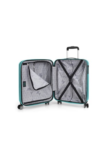 Maleta Trolley Cabina Gabol Future Plus Turquesa Maletas ...