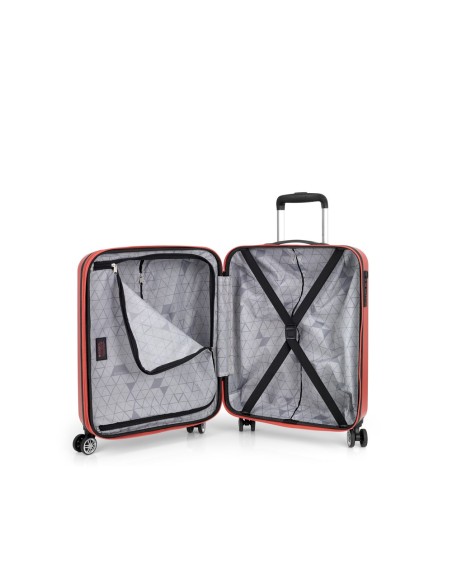 Maleta Trolley Cabina Gabol Future Plus Coral Maletas Cab...
