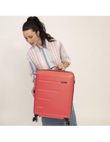 Maleta Trolley Cabina Gabol Future Plus Coral Maletas Cab...