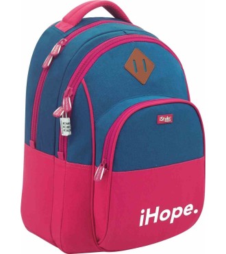 Mochila Doble Cuerpo Grp/Ac Istyle Son Rosa