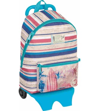 Mochila Teen Con Carro Escolar Sailor