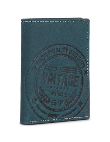 Cartera Billetero Hombre Vintage Skpat Azul Cartera Billetero Hombre Vintage Skpat Azul