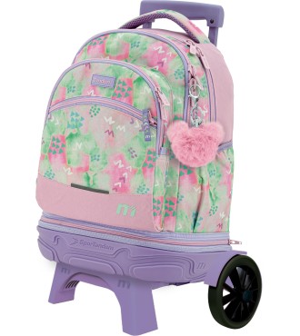 Mochila Carro Fijo Compact Desmontable Ruedas Grandes Tandem Imagin...