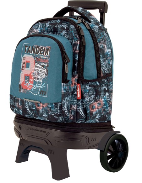 Mochila Carro Fijo Compact Desmontable Ruedas Grandes Tandem 85 | C... Mochila Carro Fijo Compact Desmontable Ruedas Grandes Tandem 85 | C...