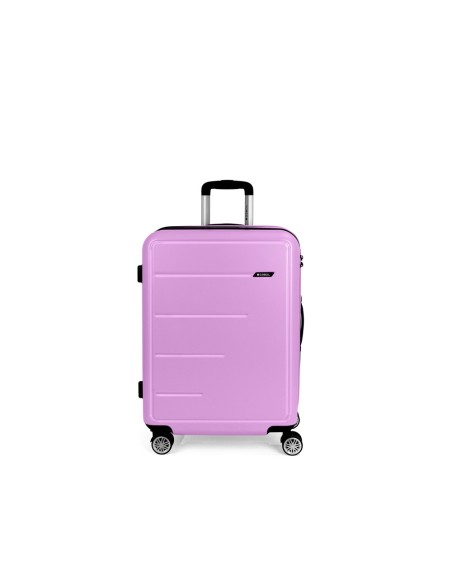 Maleta Trolley Mediana Gabol Future Plus Rosa Maletas Med...
