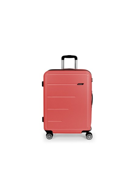 Maleta Trolley Mediana Gabol Future Plus Coral Maletas Me...