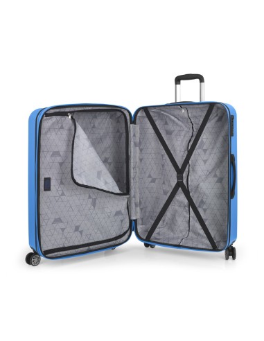 Maleta Trolley Grande Gabol Future Plus Celeste Maletas G...