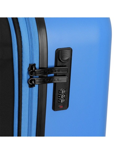 Maleta Trolley Grande Gabol Future Plus Celeste Maletas G...