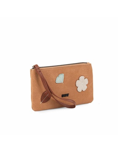 Cartera de Mano Mujer Skpat Leaves Beige | Comprar Cartera de Mano ...