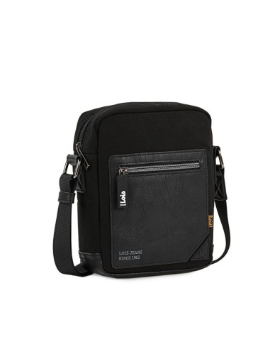 Bolso Bandolera Hombre Galveston Lois Negro | Comprar Bolso Bandole...