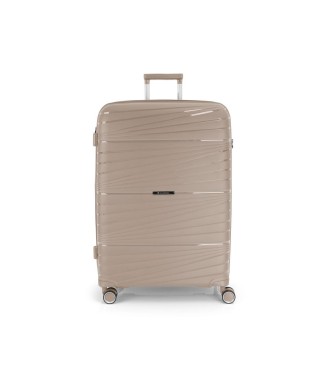 Maleta Trolley Grande Gabol Kiba Beige | Comprar Maleta Trolley Gra...