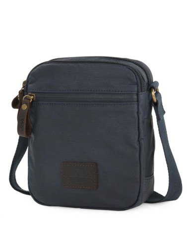 Bolso Bandolera Doble Hombre Hubbard Azul | Comprar Bolso Bandolera...