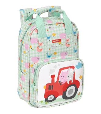 MOCHILA INFANTIL CON ASAS FACIL LIMPIEZA SAFTA PREESCOLAR "GRANJA" ...