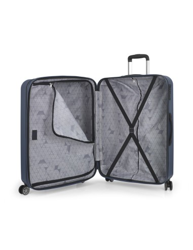 Maleta Trolley Grande Gabol Future Plus Azul Marino Malet...