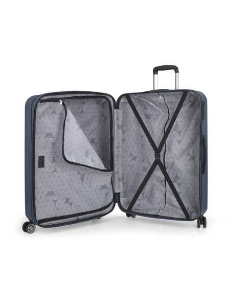Maleta Trolley Grande Gabol Future Plus Azul Marino Malet...