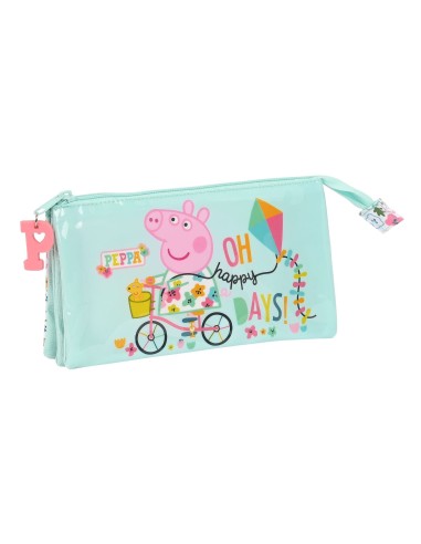 PORTATODO TRIPLE PEPPA PIG "COSY CORNER" | Comprar PORTATODO TRIPLE...