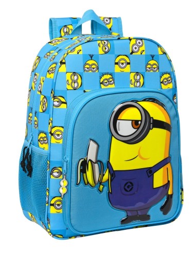 MOCHILA DE 33 CM ADAPT.CARRO MINIONS "MINIONSTATIC" | Comprar MOCHI...