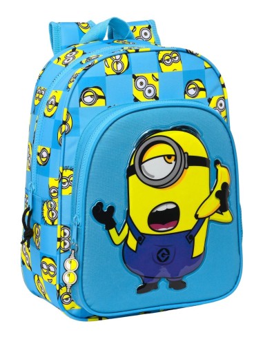 MOCHILA INFANTIL ADAPT.CARRO MINIONS "MINIONSTATIC" | Comprar MOCHI...