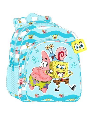 MOCHILA DE 33 CM ADAPT.CARRO BOB ESPONJA "STAY POSITIVE" | Comprar ...