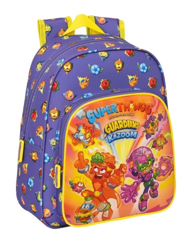 MOCHILA INFANTIL ADAPT.CARRO SuperThings Guardians of Kazoom | Comp...