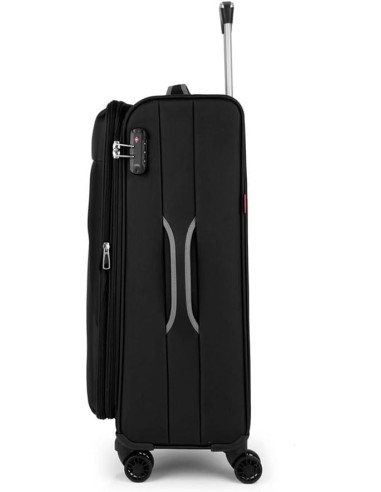 Maleta Trolley Mediana Gabol Zambia Negro Maletas Mediana...