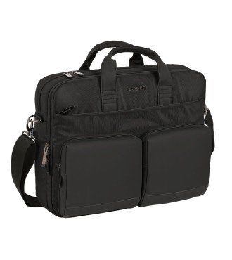 MALETIN PORTATIL 15,6''+TAB 10,6''+USB SAFTA BUSINESS "BLACK" | Com...