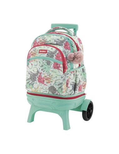 Mochila Carro Fijo Compact Desmontable Ruedas Grandes Tandem Fantas...