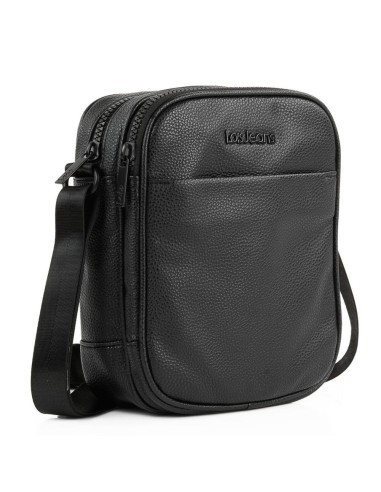 Bolso Bandolera Doble Hombre Dubois Negro | Comprar Bolso Bandolera...